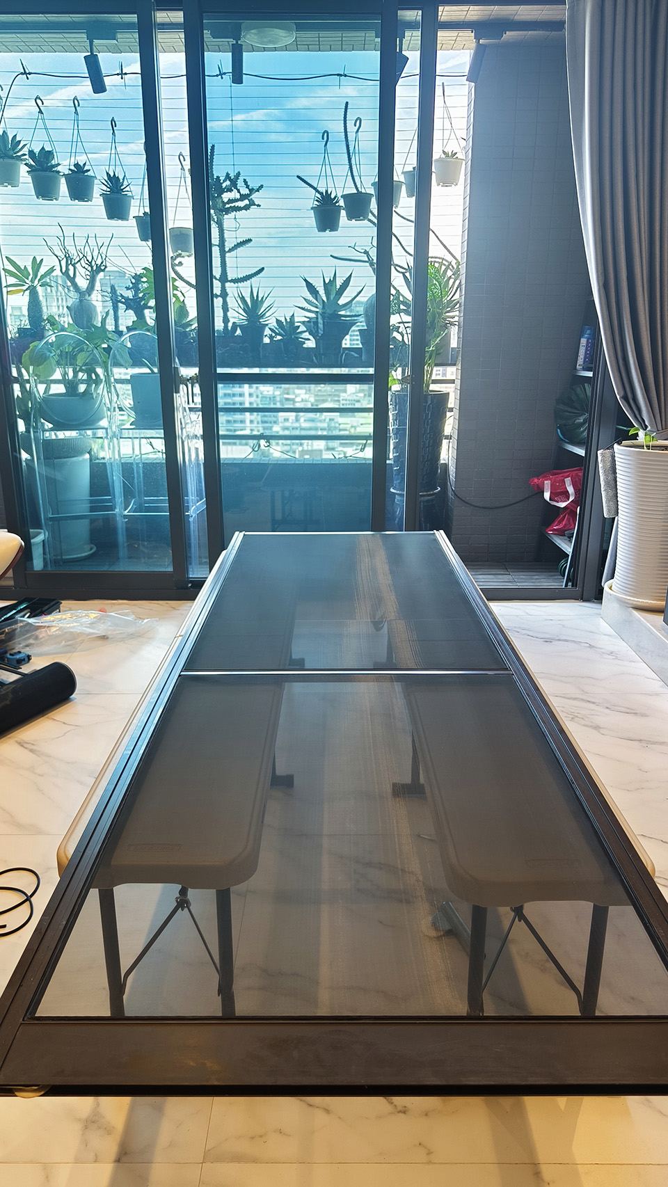 大樓景觀窗防霾工程 2